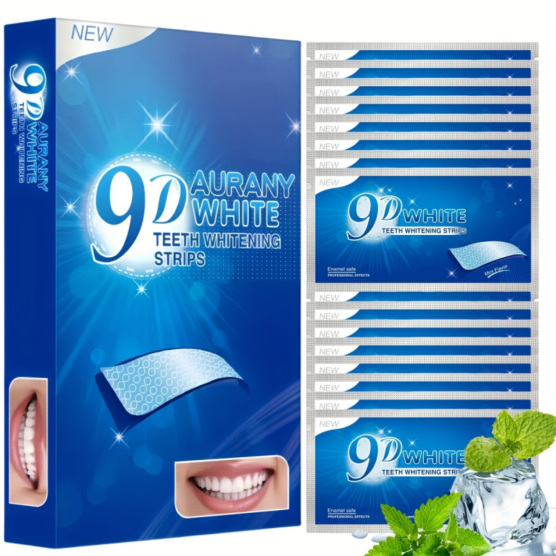 Teeth Whitening From Home - 21 Pasang Strip Pemutih Gigi Putih