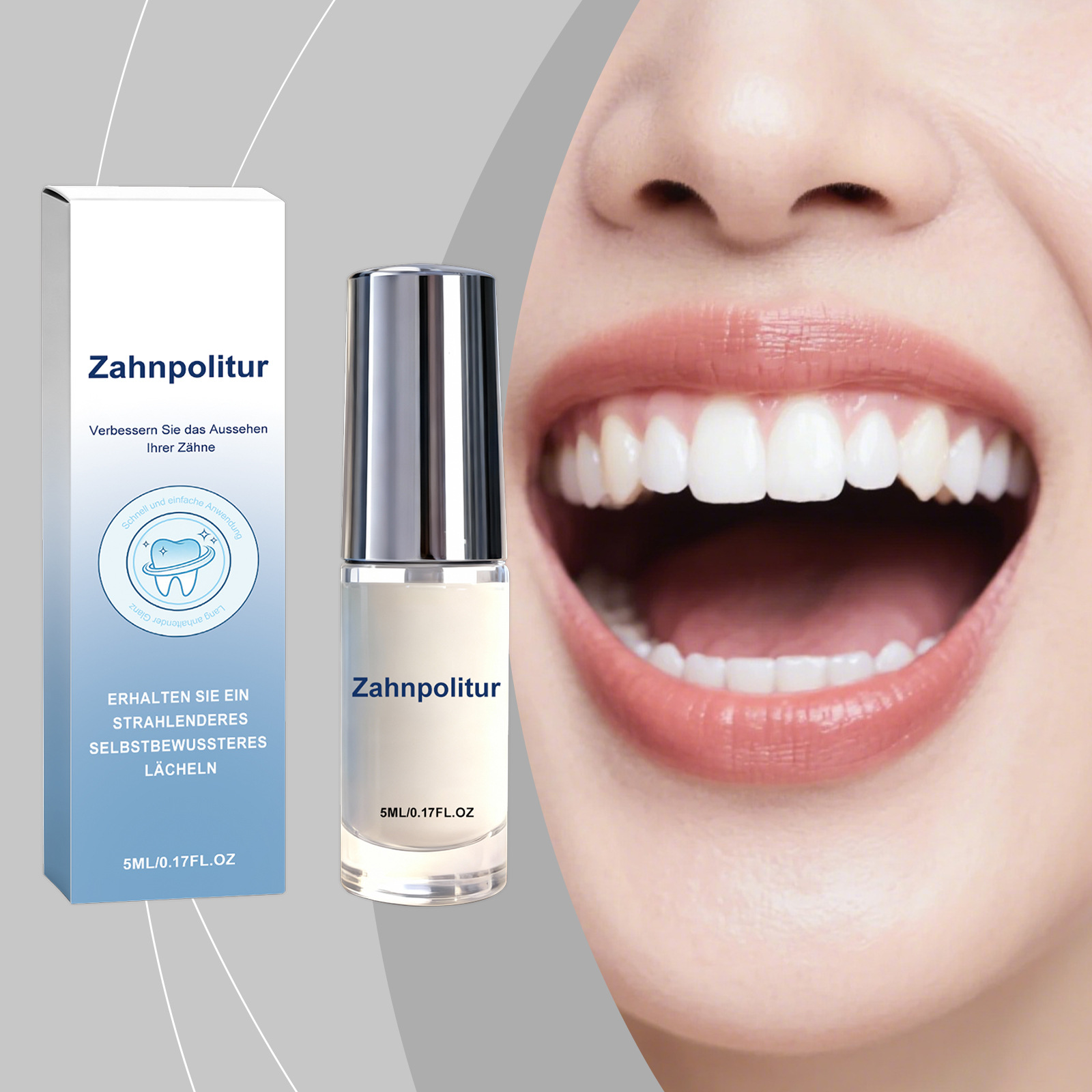 Teeth Whitening Xylitol - Pemoles Gigi Xylitol, Mencerahkan Seketika, Menghilangkan