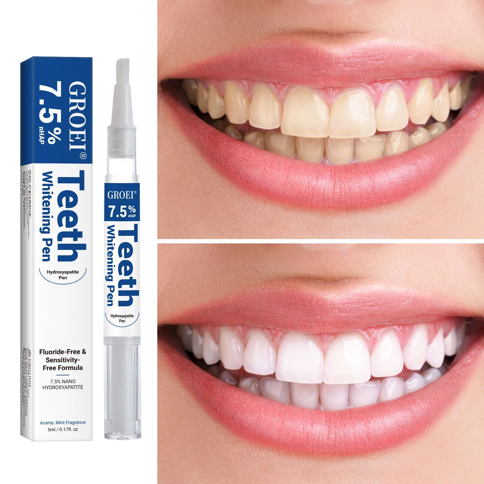 Pena Pemutih Gigi Hidroksiapat - Teeth Whitening From Home ulasan dan harga