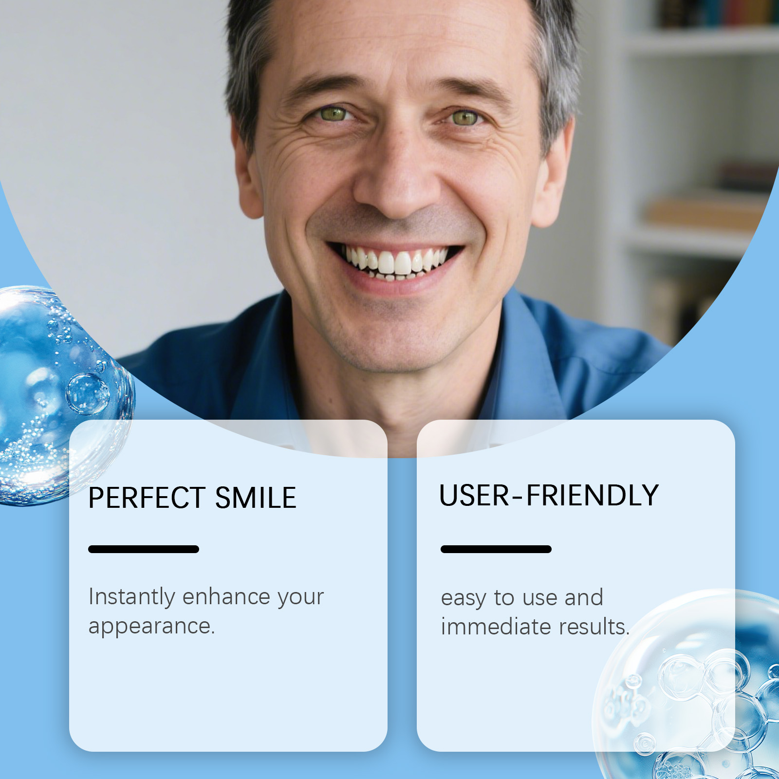 Kit Silikon Gigi Palsu Fleksib - Teeth Whitening Kit ulasan dan harga