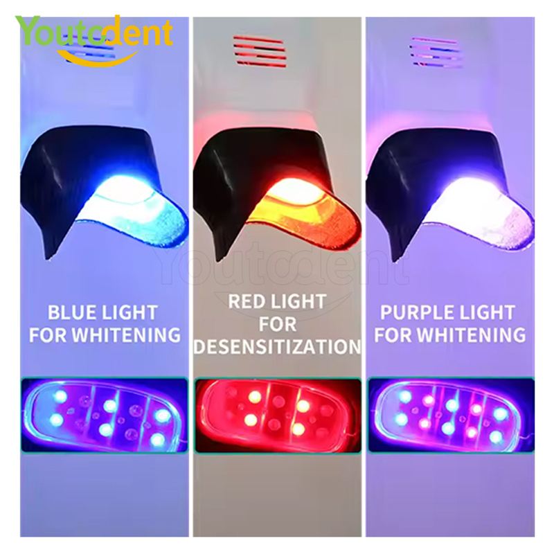 Lampu Cahaya 3 Warna Gigi Prof - Teeth Whitening Bleach ulasan dan harga