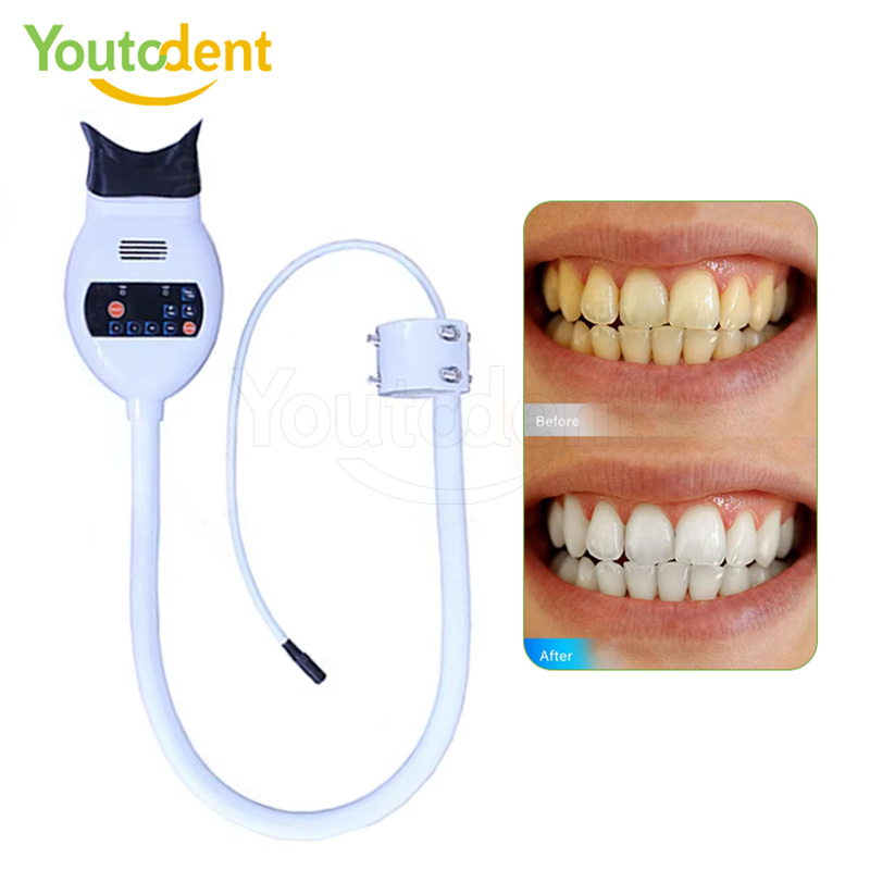 Lampu Cahaya 3 Warna Gigi Prof - Teeth Whitening Bleach ulasan dan harga