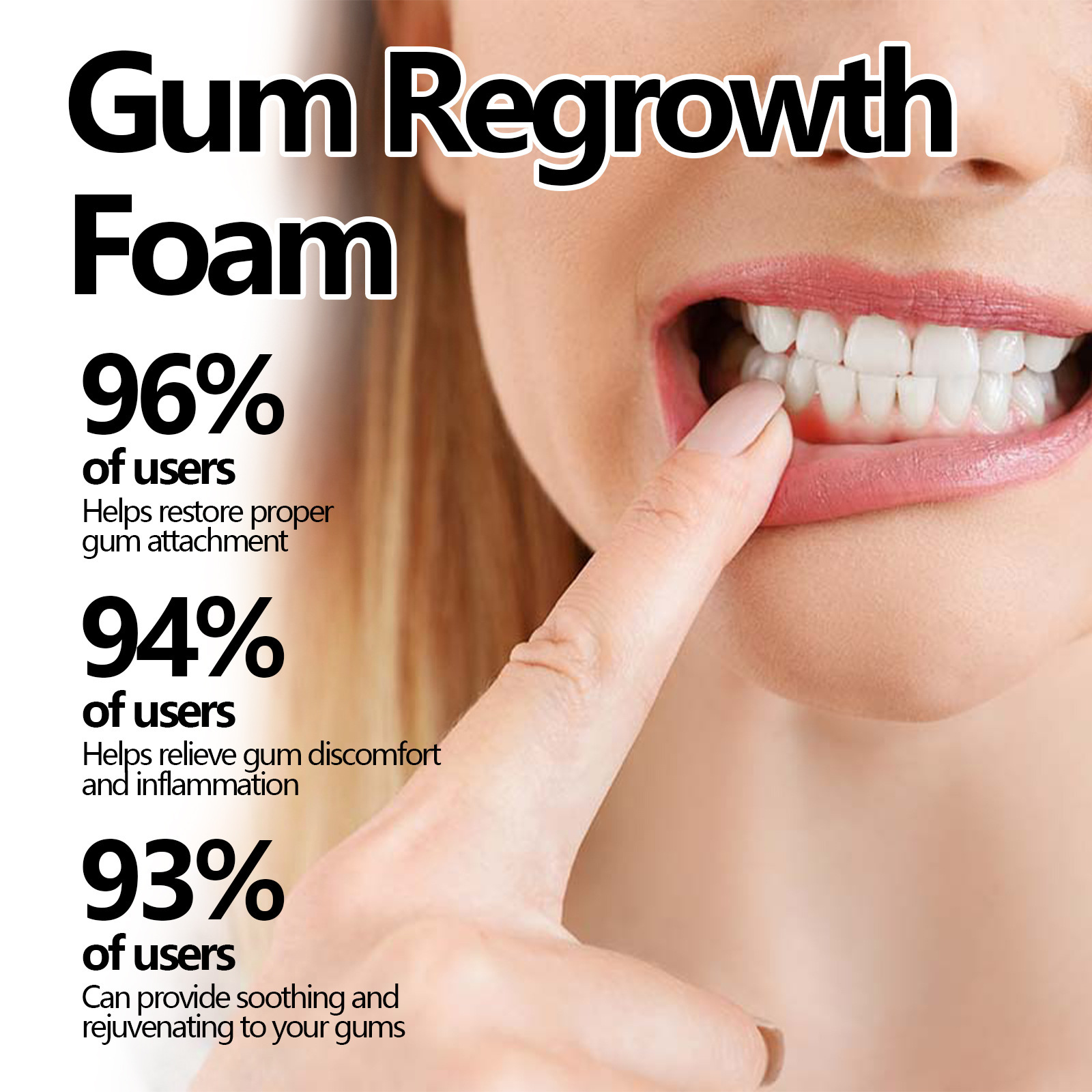 Pasta Gigi Busa Perbaikan Gusi - Teeth Whitening Mousse ulasan dan harga