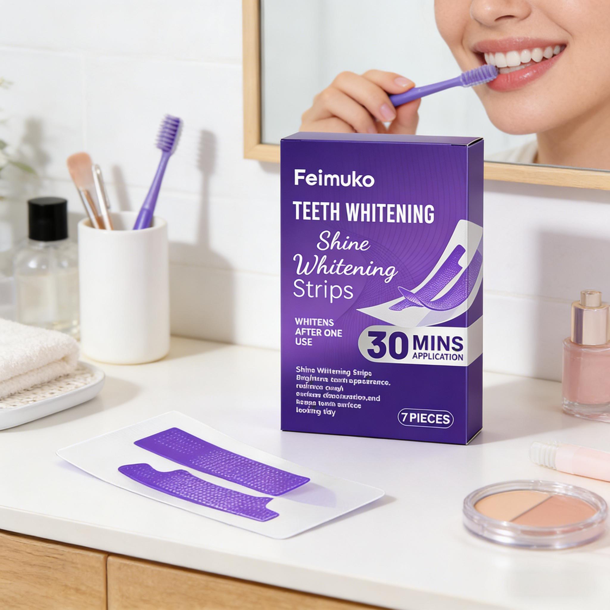 Strip Pemutih Gigi Mengurangi  - Teeth Whitening At Home ulasan dan harga