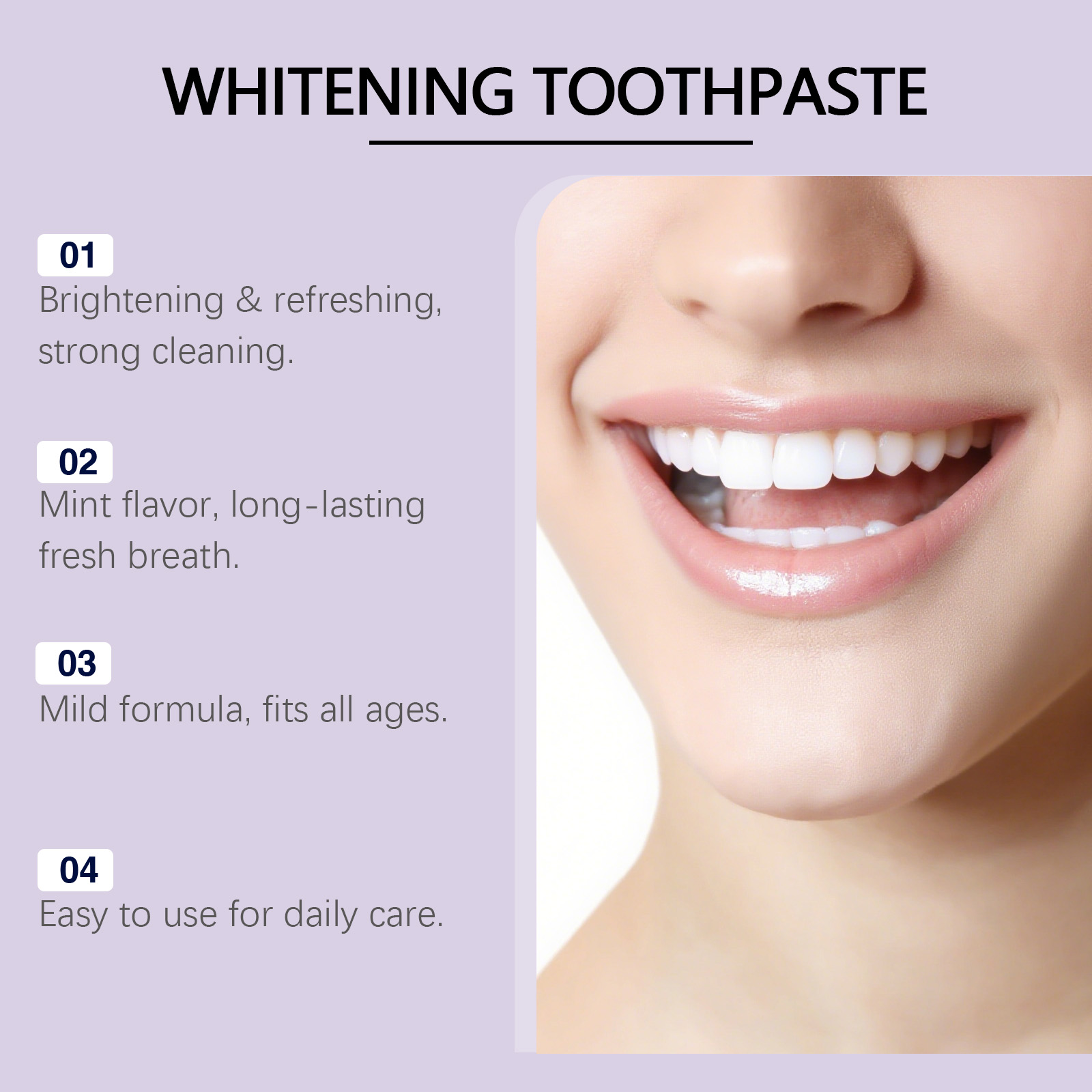 Pasta Gigi Ungu Racun Lebah Hi - Teeth Whitening Mousse ulasan dan harga