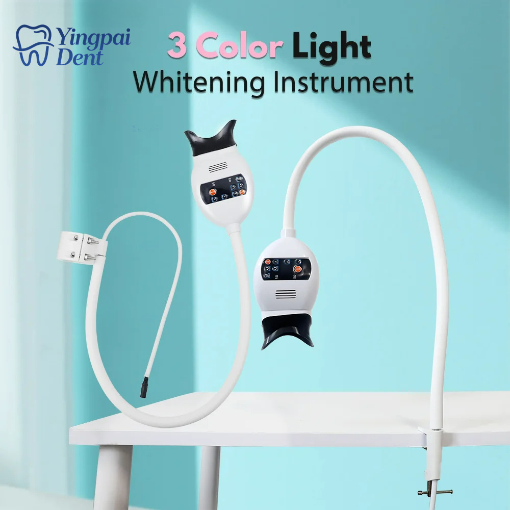 Lampu Pemutih Gigi LED 3 Warna - Teeth Whitening Bleach ulasan dan harga