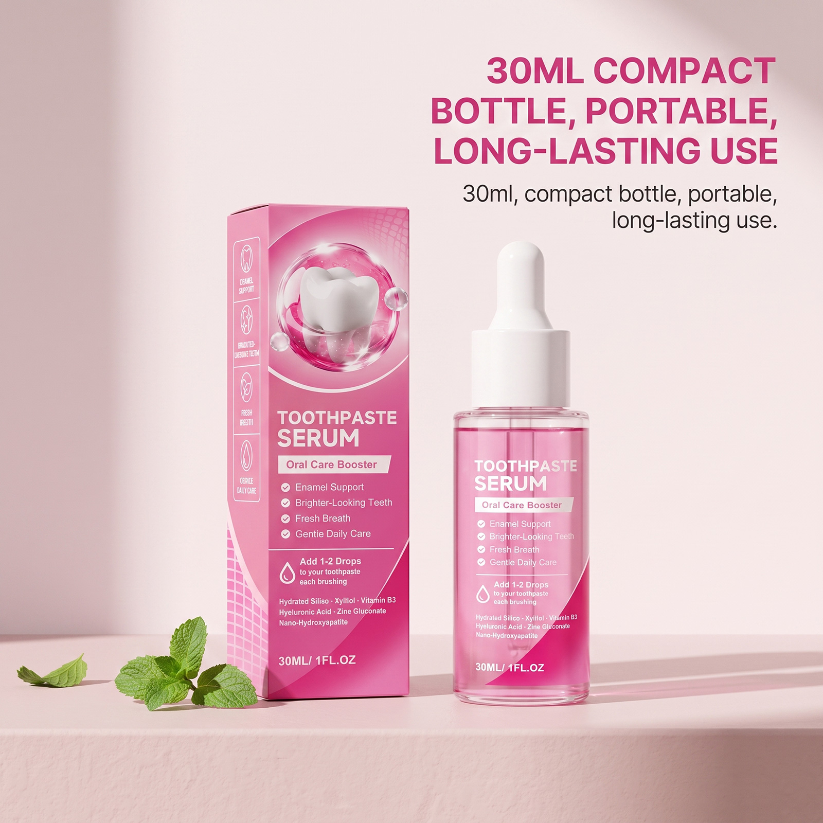 Serum Pemutih Gigi Nano-Hidrok - Teeth Whitening Xylitol ulasan dan harga