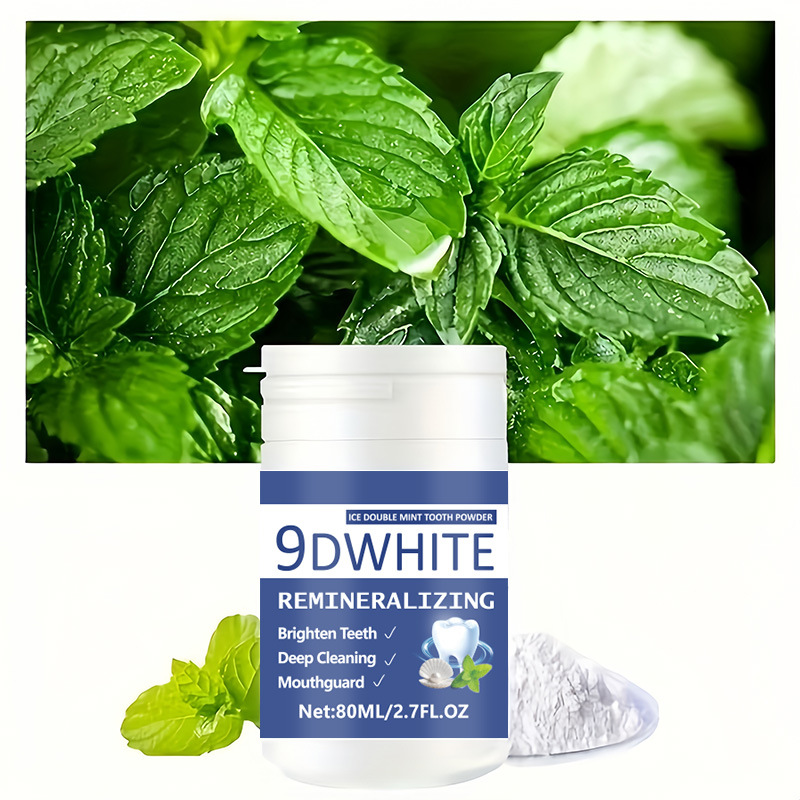 Bubuk Pemutih Gigi Ungu 9D 80m - Teeth Whitening Free ulasan dan harga